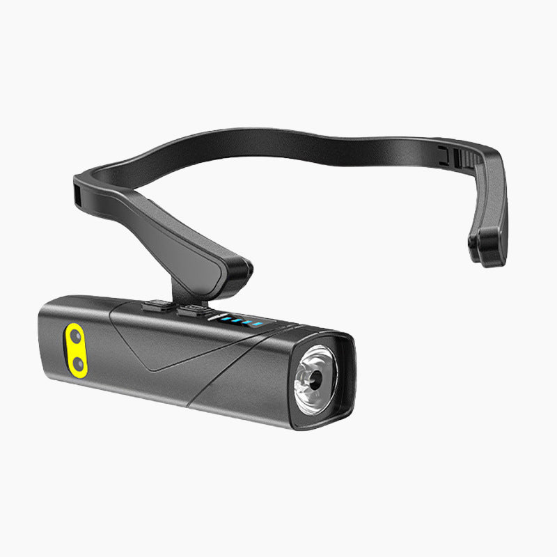 📢📢50 % de réduction !!!🎅Lampe frontale LED ultra-légère à porter sur l’oreille : 5 modes, détection gestuelle & batterie intelligente ! 💡🏃♂️