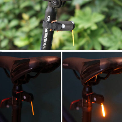 🎁🚲 Cadeau spécial ! Feu arrière LED pour vélo — Sécurité et visibilité accrues 🚴✨ Moitié prix aujourd'hui !