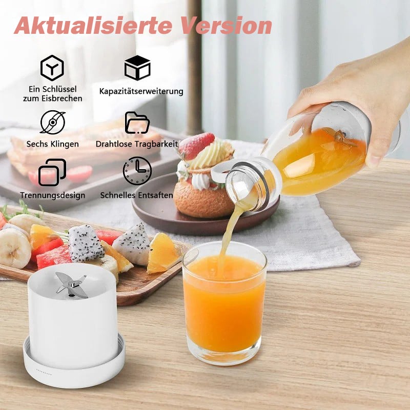 🎄 Offres Spéciales pour Noël 🎄 Extracteur de Jus Portable Best-Seller | 🌟 Savourez du jus frais à tout moment, partout !
