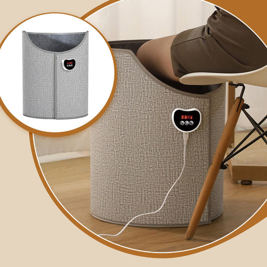 Chauffe-genoux et pieds portable et confortable pour la maison et le bureau