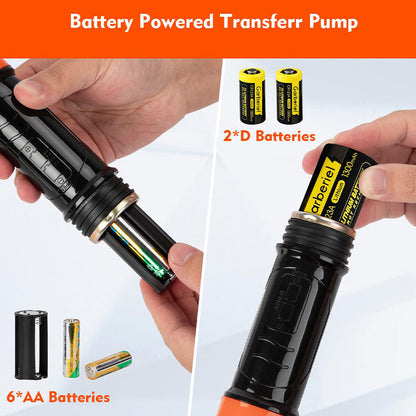 🚀 Nouveauté 2026 | Pompe de Transfert Électrique Portable | Usage Multiple Eau/Carburant 💦【Promo -50%】