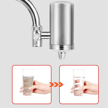 🔥 50% DE RÉDUCTION LIMITÉE ! ✨ Purificateur Robinet Direct-Boire - Installation Sans Outil, Filtration 6 Mois, Design Économique 💧⚡