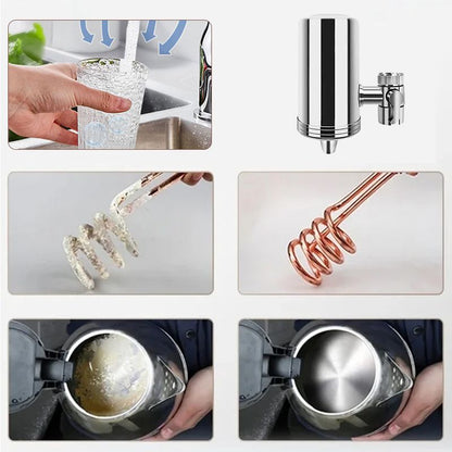 🔥 50% DE RÉDUCTION LIMITÉE ! ✨ Purificateur Robinet Direct-Boire - Installation Sans Outil, Filtration 6 Mois, Design Économique 💧⚡