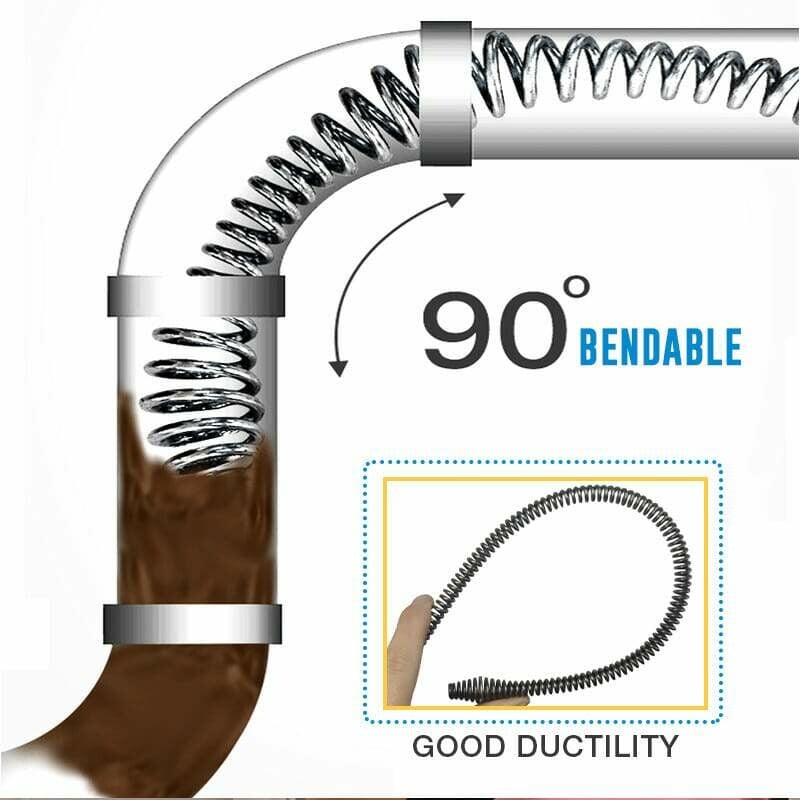 🚿 60% DE RÉDUCTION ! 🎉 Ressort Électrique pour Déboucheur – Puissant, Flexible & Léger 🪠📦