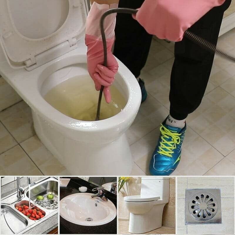 🚿 60% DE RÉDUCTION ! 🎉 Ressort Électrique pour Déboucheur – Puissant, Flexible & Léger 🪠📦