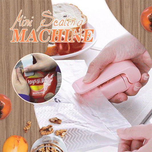 ⏳Réduction limitée de 50%💥Mini Machine de Cachetage de Sac en Plastique（2 PCS）