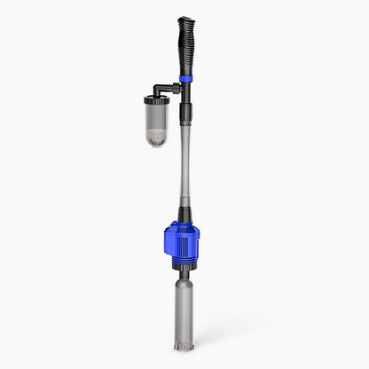 Changeur d'eau et Nettoyeur de Filtre d'Aquarium à Aspiration Électrique 🐠🔧 - Facilitez l'Entretien de Votre Aquariophilie!