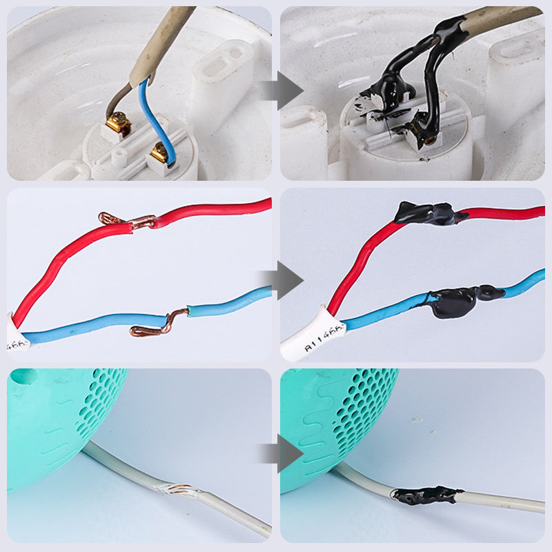 ⏳Spécial à durée limitée⏰Ruban électrique liquide isolant & étanche⚡