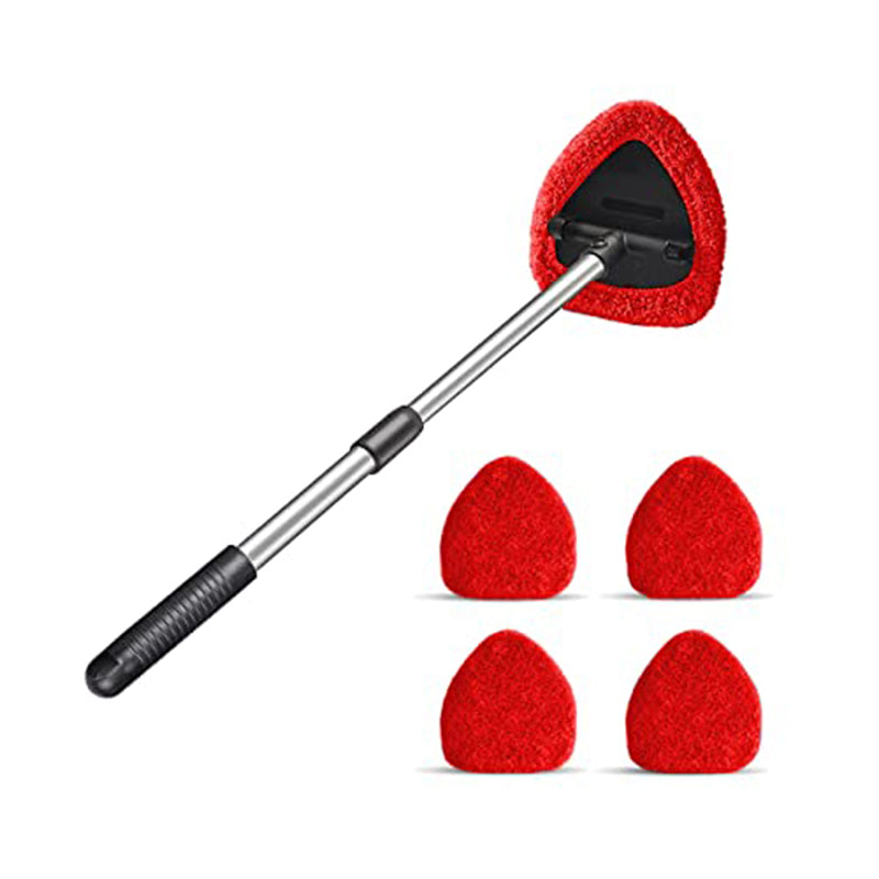 Kit d’Outil de Nettoyage pour Pare-Brise de Voiture – Extensible & Rotatif à 180°