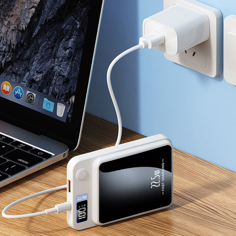 📢50% de réduction！！！📍Batterie Externe Ultra-Fine 22,5 W à Charge Rapide 20000 mAh