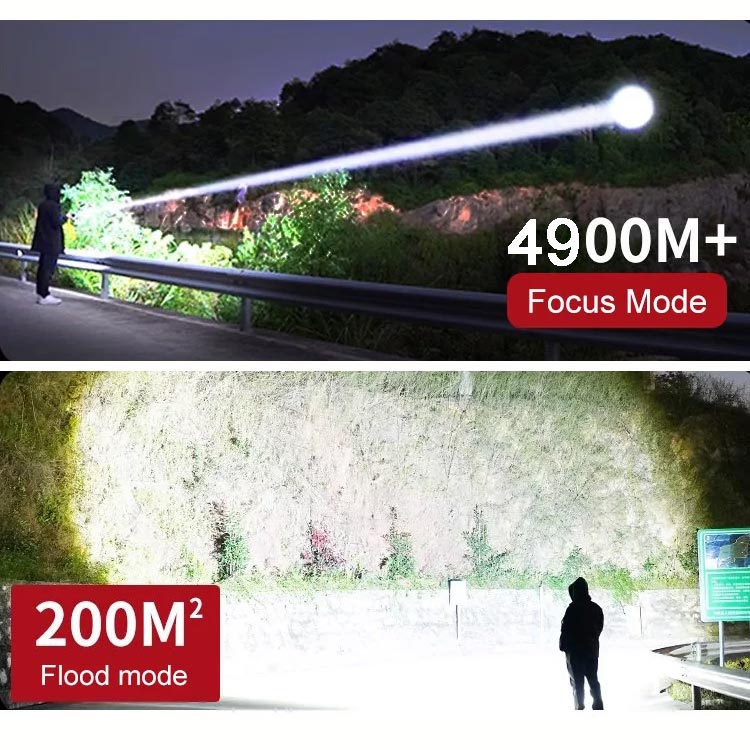 📢📢Achetez-en 2 obtenez-en 1 gratuit⏰Lampe de poche zoomable à lumière super forte