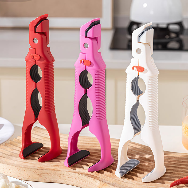 📢50% DE RÉDUCTION✨Pince 3 en 1 pour bol et assiette en silicone