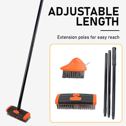 🔥50 % de réduction🎉Ensemble 3 en 1 de brosses métalliques pour désherbage