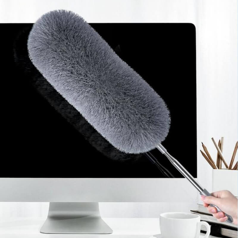 📢📢 60% DE RÉDUCTION ! ✨ Bâtonnet de Nettoyage Rétractable - Adsorption Électrostatique sans Poussière Volante, Idéal pour Plafonds et Espaces Étroits 🧹⚡