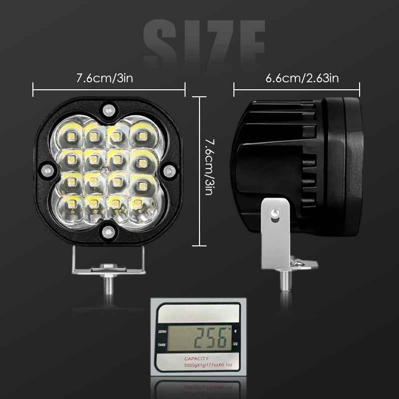⚡ Offre à durée limitée ⏳ - 16 lampes de travail à LED pour véhicules