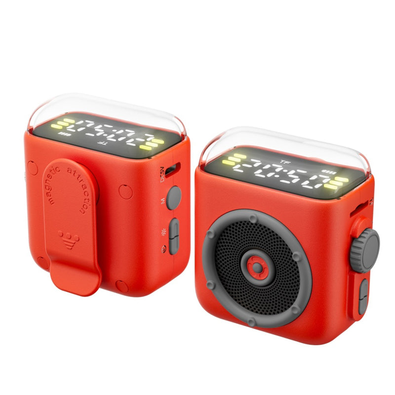 Enceinte Mini Magnétique — Son à 360° et Spectacle de Lumières LED