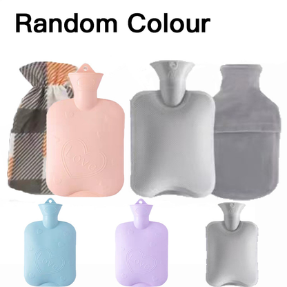 🎅 Vente de Noël - 50% de réduction 🔥 Ceinture en peluche avec bouillotte 🎁