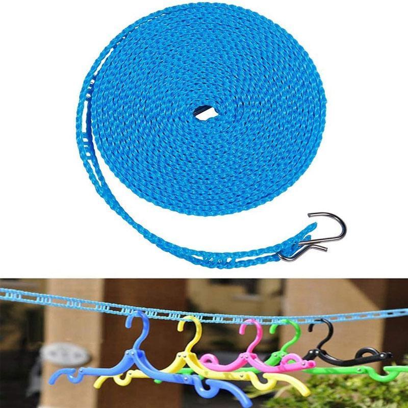 ✨ Corde à linge coupe-vent et antidérapante