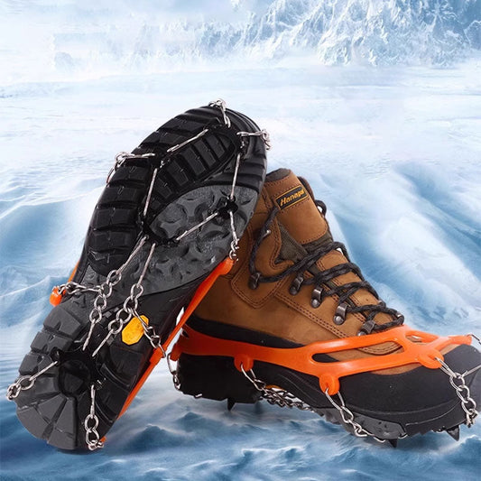 📢📢40% DE RÉDUCTION ! ！！Crampons antidérapants pour chaussures et bottes de randonnée