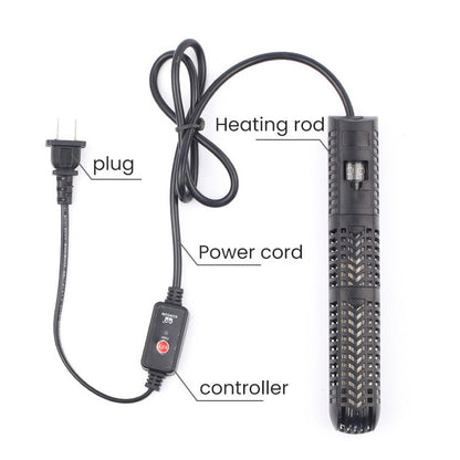 Ensemble de chauffage d'aquarium à thermostat automatique