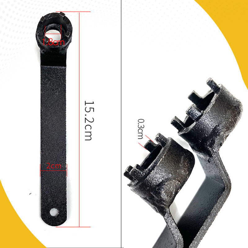 🔥 1 Acheté, 1 Offert ! ✨ Clé Réglage 4 Griffes pour Meuleuse d'Angle - Acier Outil Antidérapant, Changement de Lame Rapide 🔧⚙️