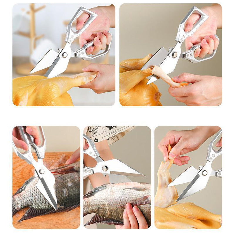 ⏳Spécial à durée limitée⏰Ciseaux de cuisine multifonctionnels et résistants✂️🦴