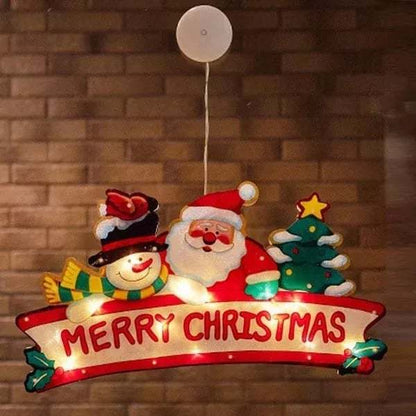 🎄Vente de Noël anticipée -50% de réduction🎊Lumières à ventouse pour fenêtre de Noël🎅