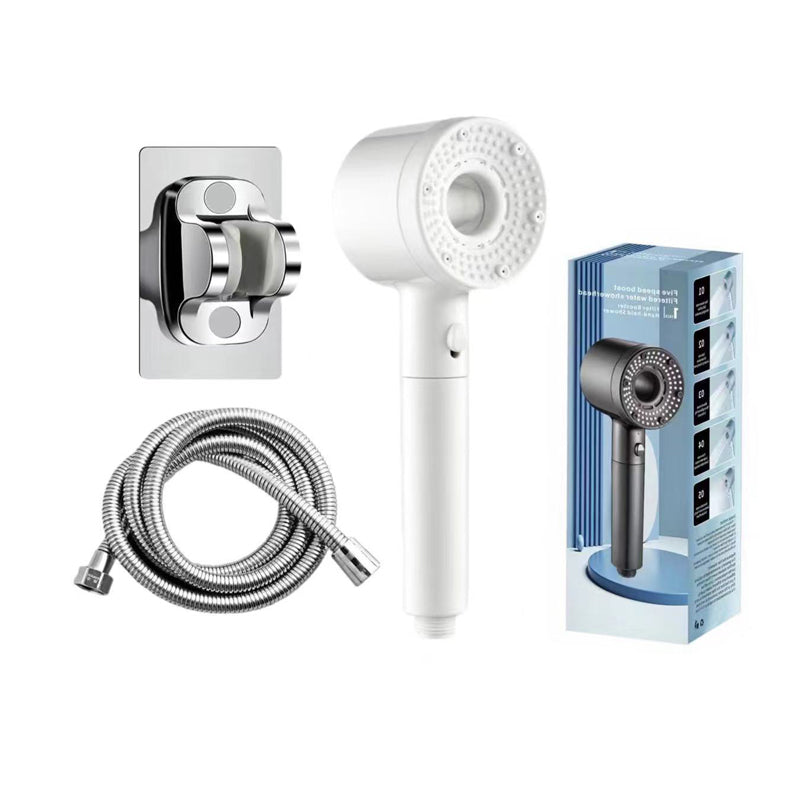 🚿 60 % DE RÉDUCTION ! 💦 POMME DE DOUCHE HAUTE PRESSION - 5 modes de jet et installation immédiate, conception économe en eau avec technologie anti-calcaire, expérience spa à domicile 🌟🛁