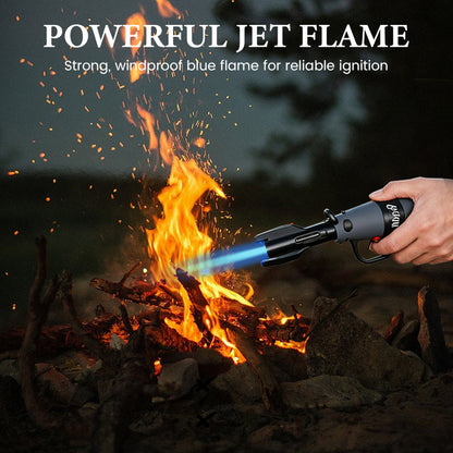 🚀 Briquet Fusée Anti-Stress - Flamme Anti-Vent et Plaisir Ludique ! 🎁