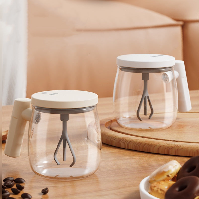 📢📢60 % de réduction !!!✨Mug à café électrique portable avec agitateur et poignée