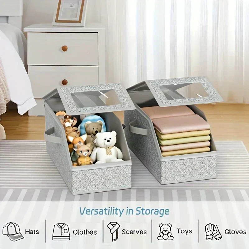 📢📢50% de réduction ! Boîtes de rangement empilables pour casquettes de baseball – Transparentes, modulaires & gain de place garanti ! ⚾📦